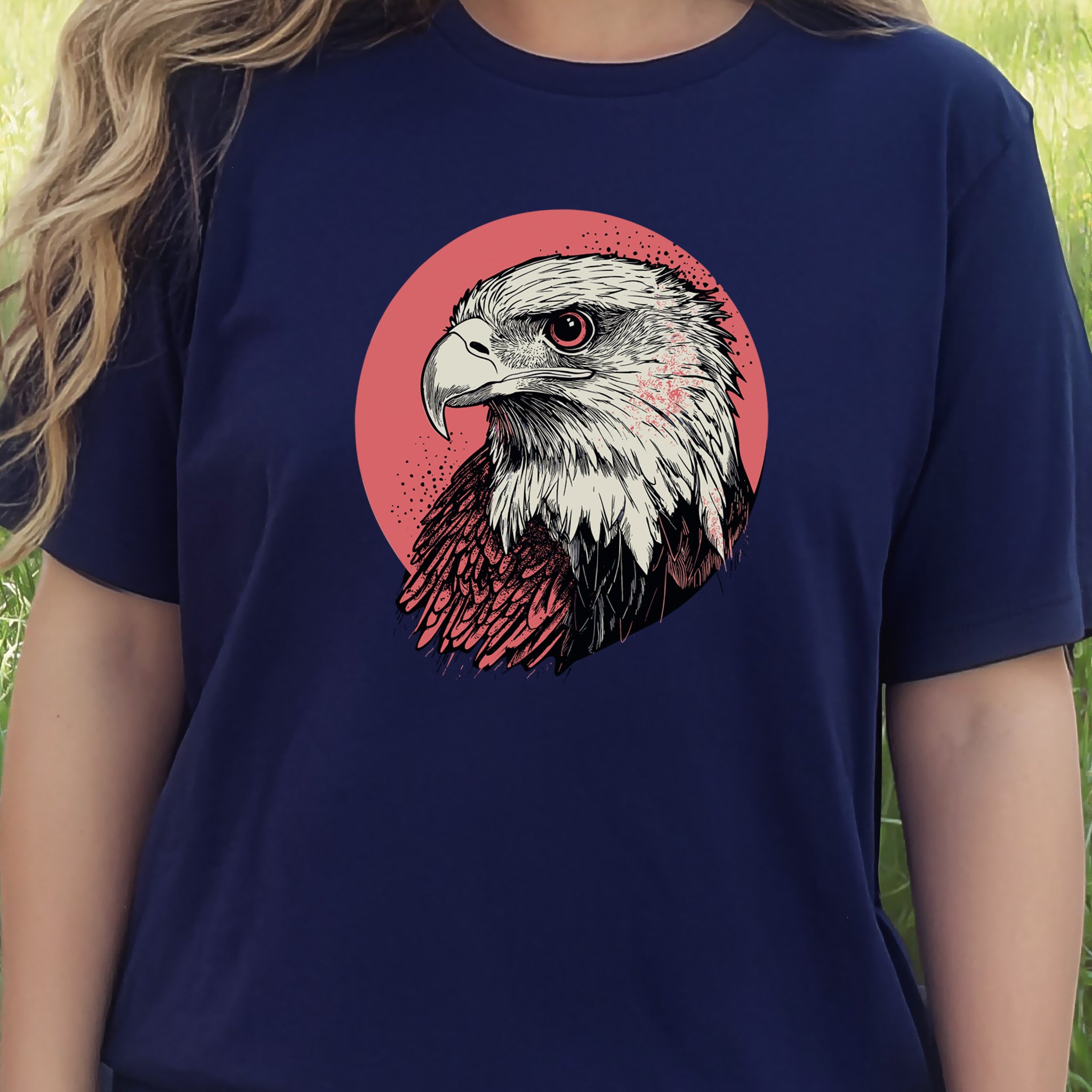 Hawk Head T-Shirt – Bold and Majestic Design