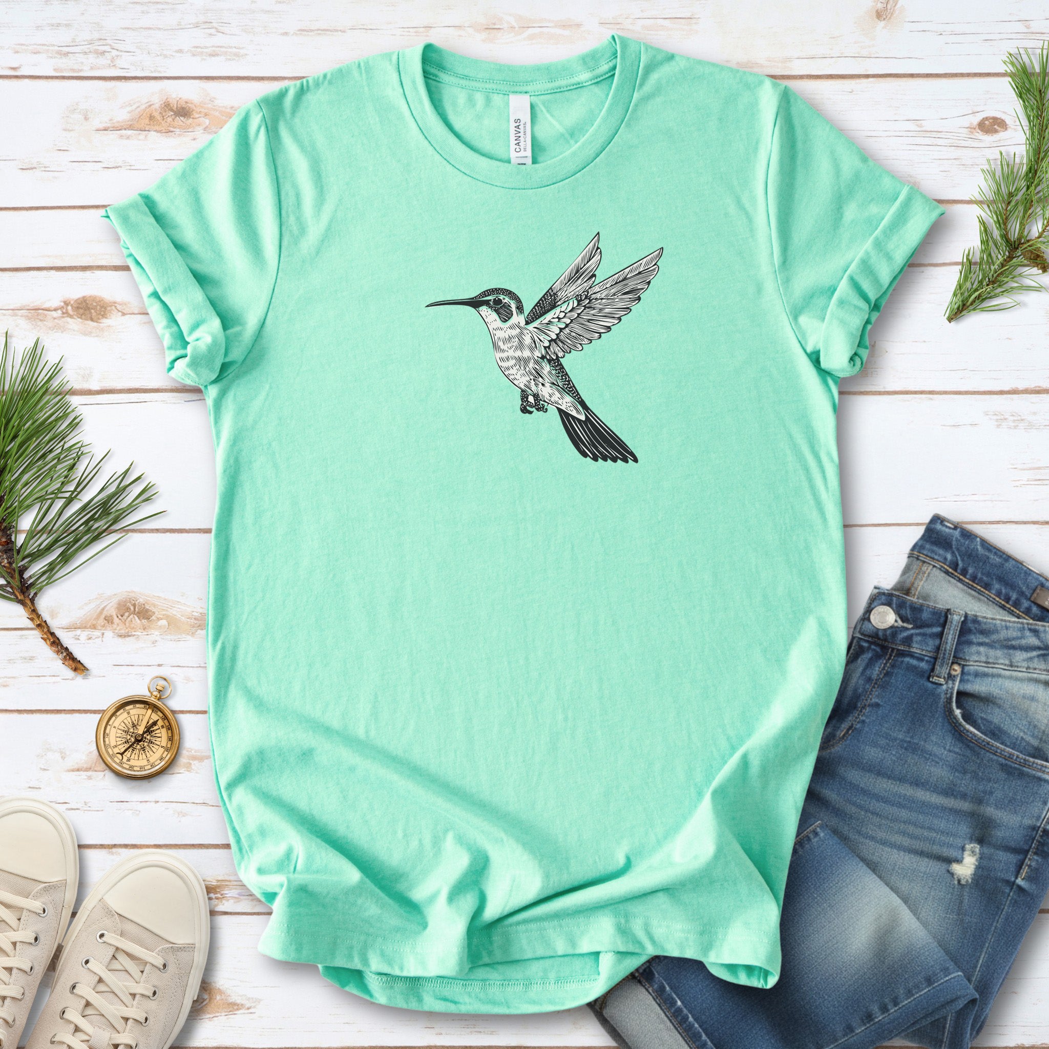 Hummingbird Sketch T-Shirt