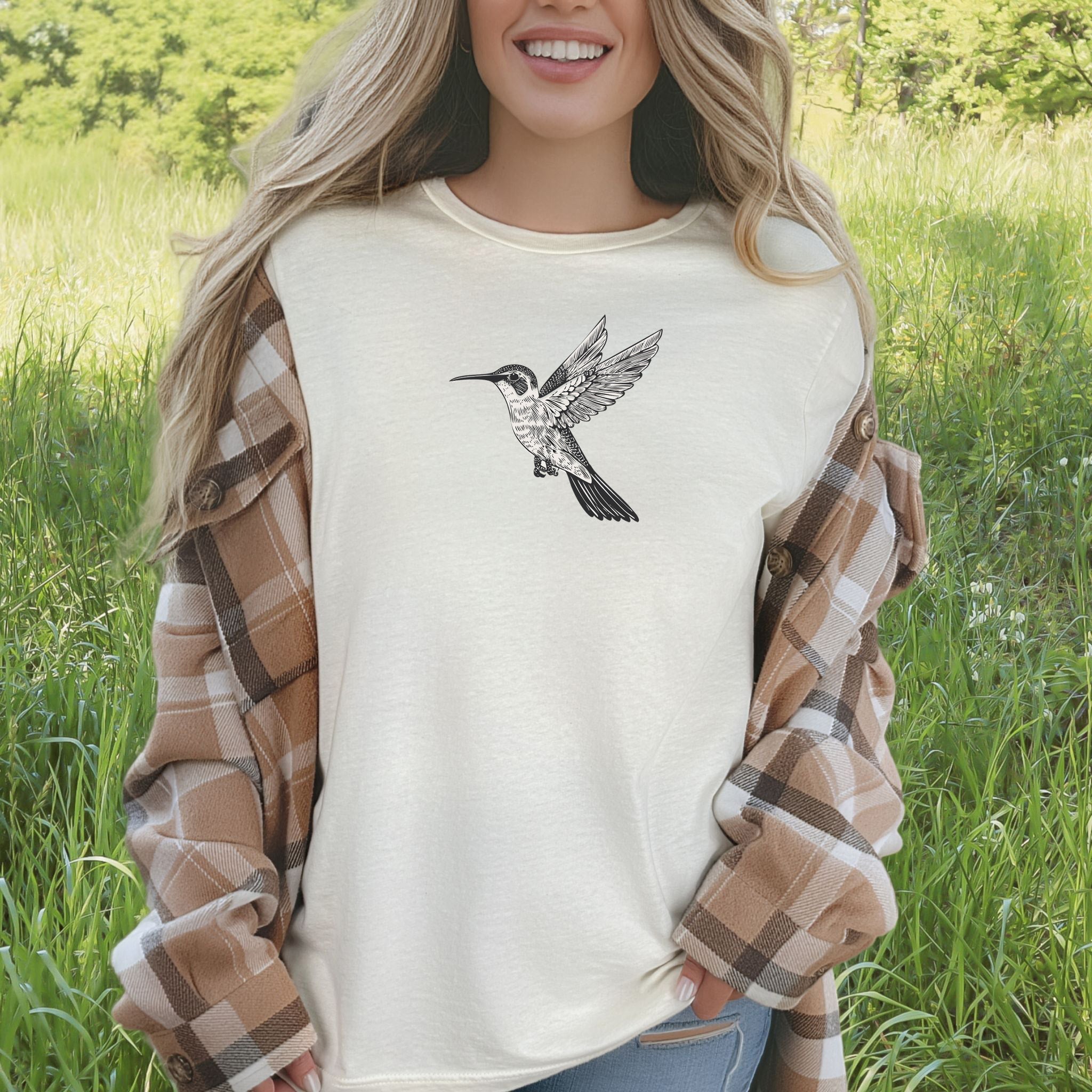 Hummingbird Sketch T-Shirt