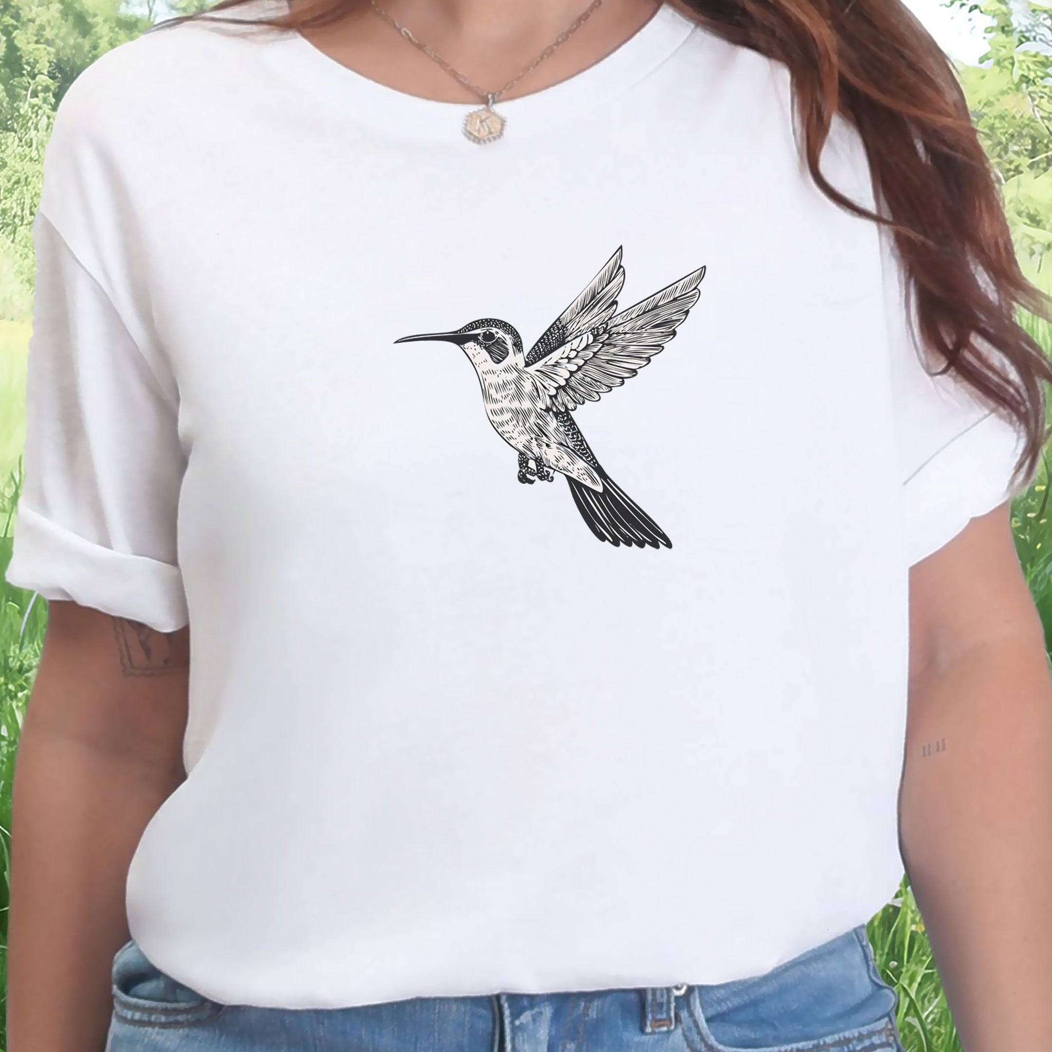 Hummingbird Sketch T-Shirt