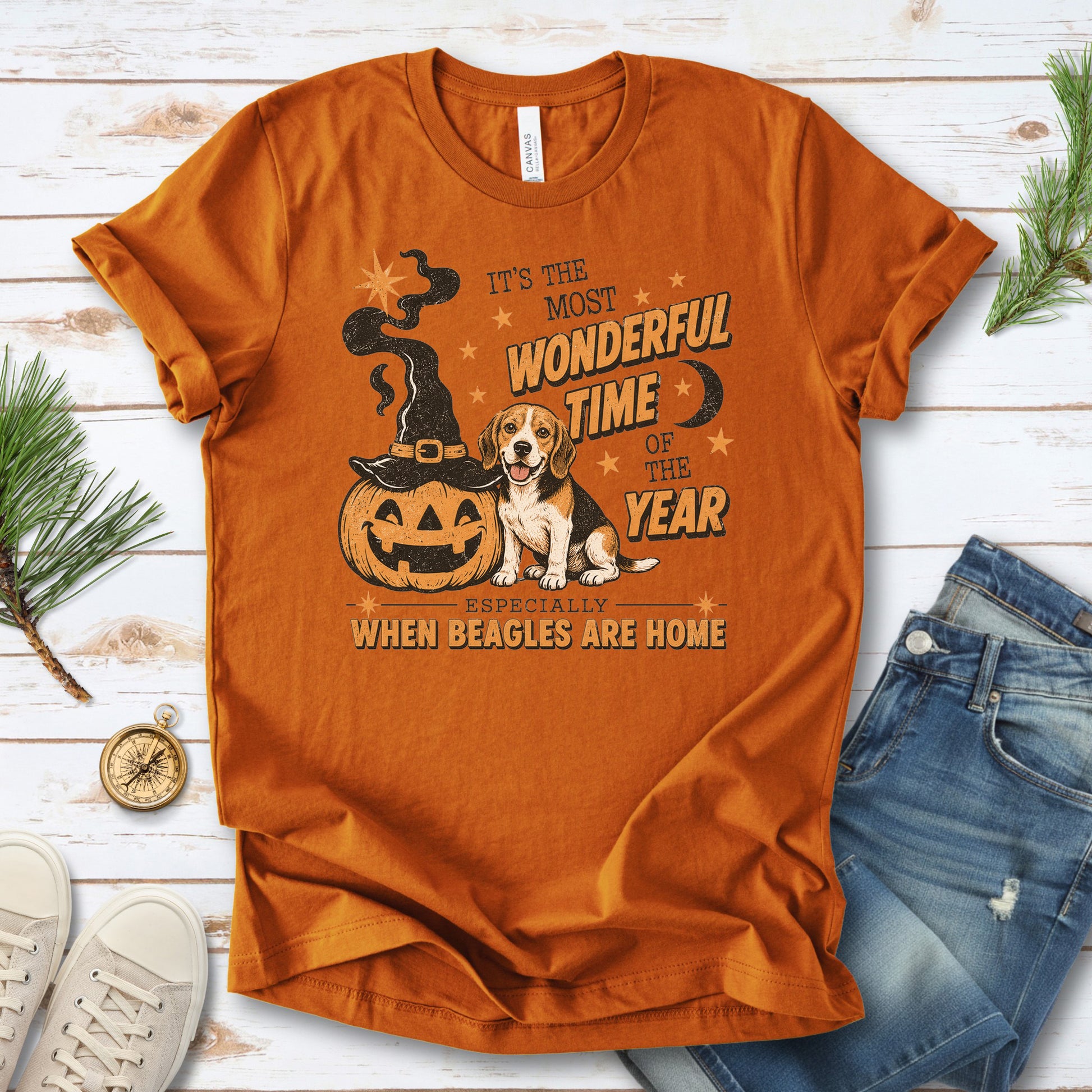 It’s the Most Wonderful Time of the Year Beagle Rescue Halloween T-Shirt