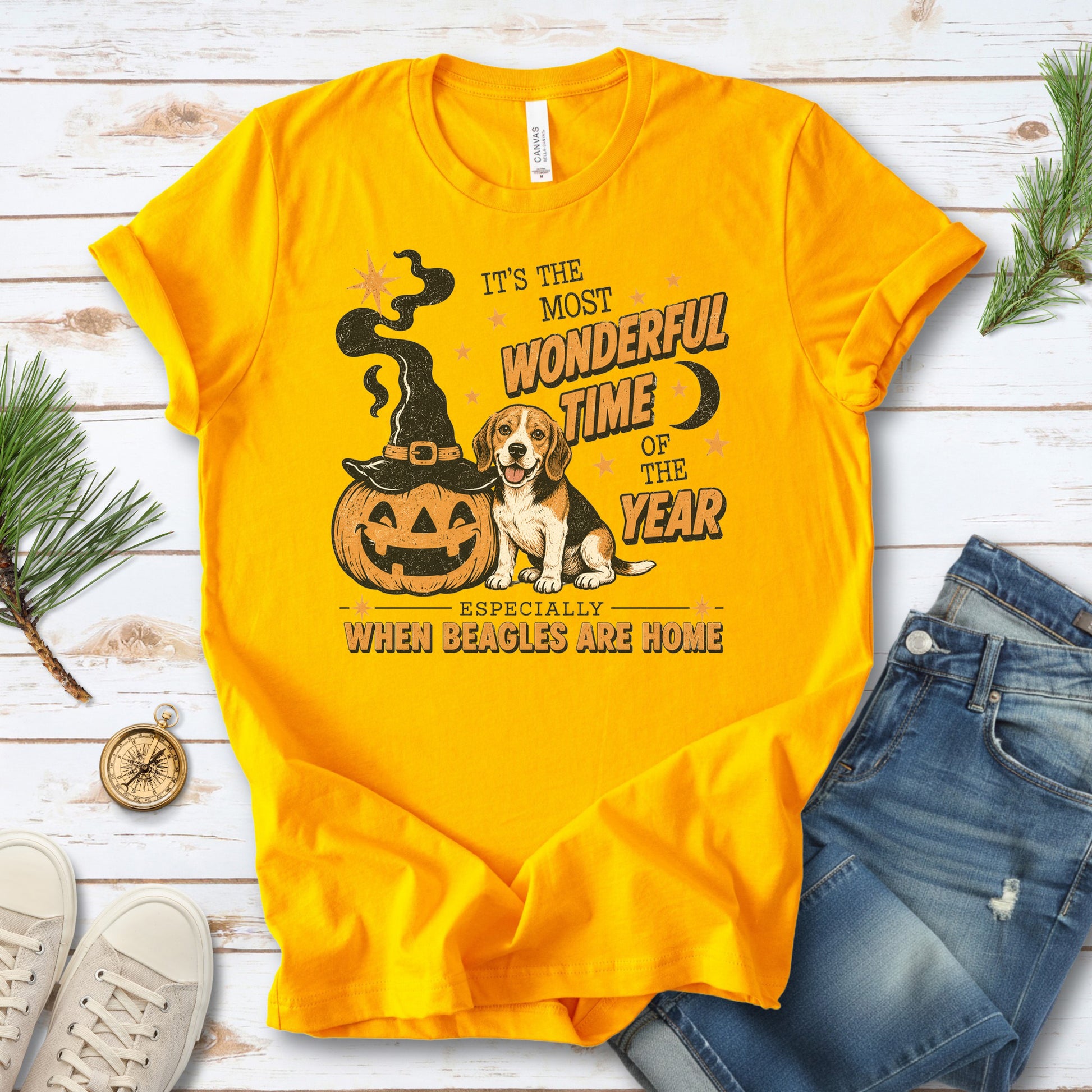 It’s the Most Wonderful Time of the Year Beagle Rescue Halloween T-Shirt