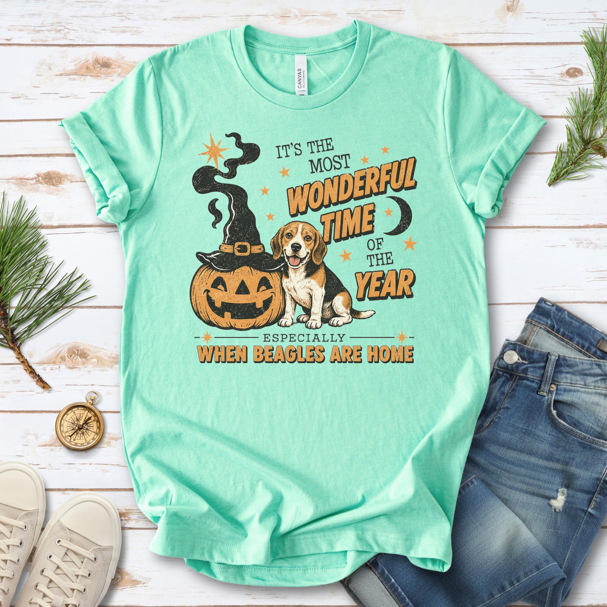 It’s the Most Wonderful Time of the Year Beagle Rescue Halloween T-Shirt
