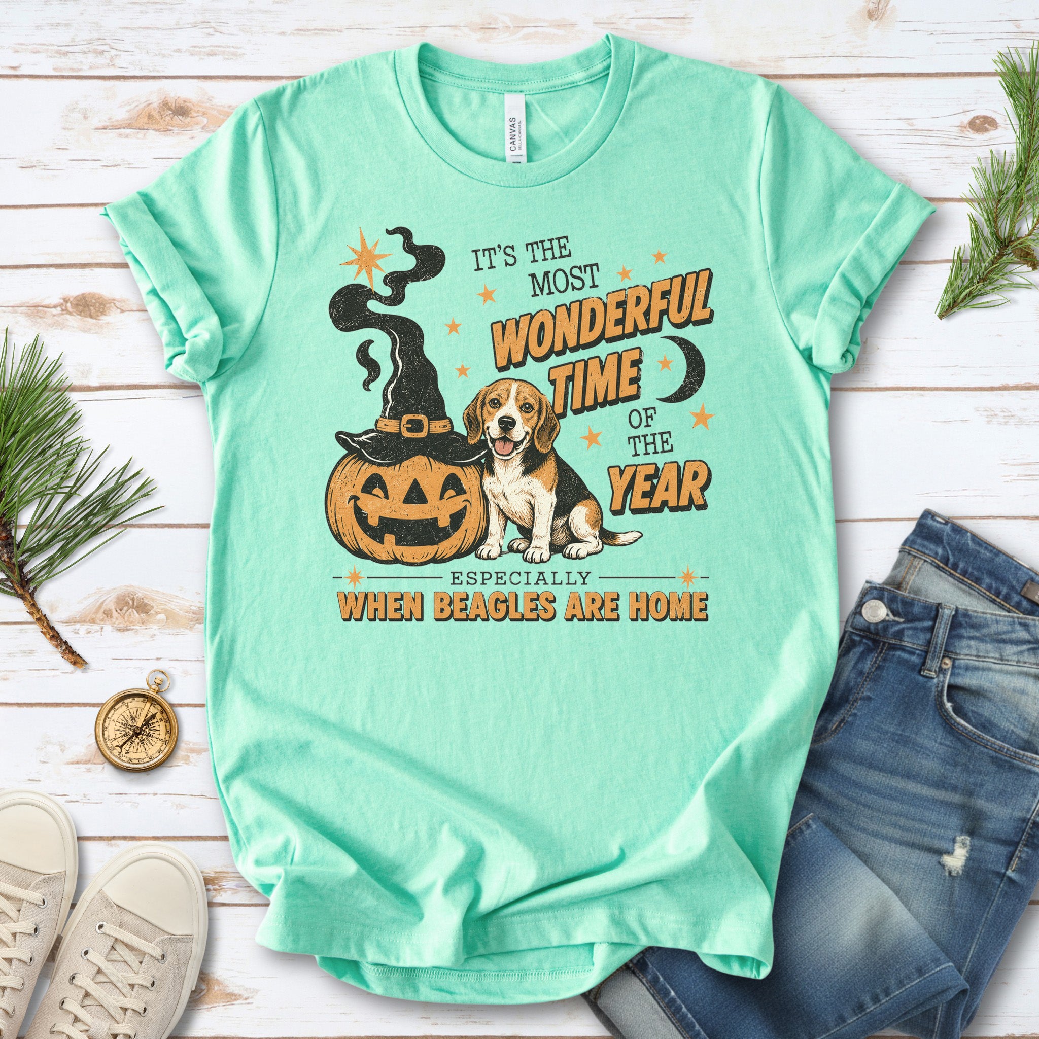 It’s the Most Wonderful Time of the Year Beagle Rescue Halloween T-Shirt