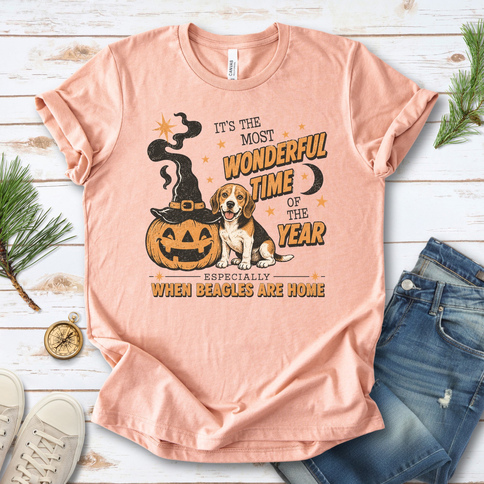 It’s the Most Wonderful Time of the Year Beagle Rescue Halloween T-Shirt