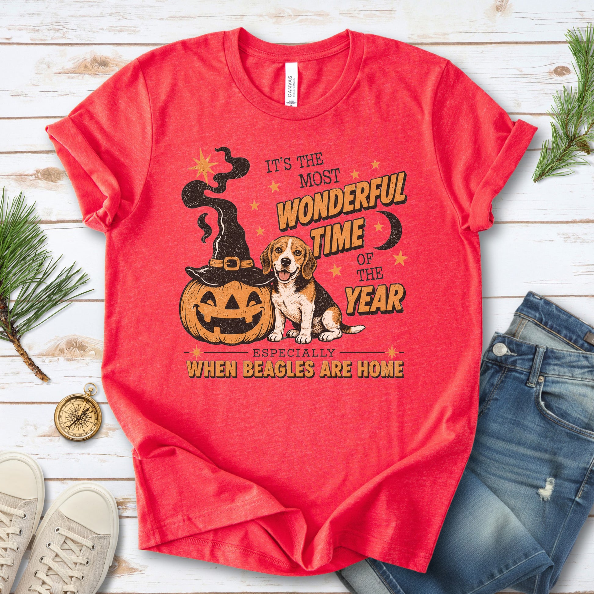 It’s the Most Wonderful Time of the Year Beagle Rescue Halloween T-Shirt