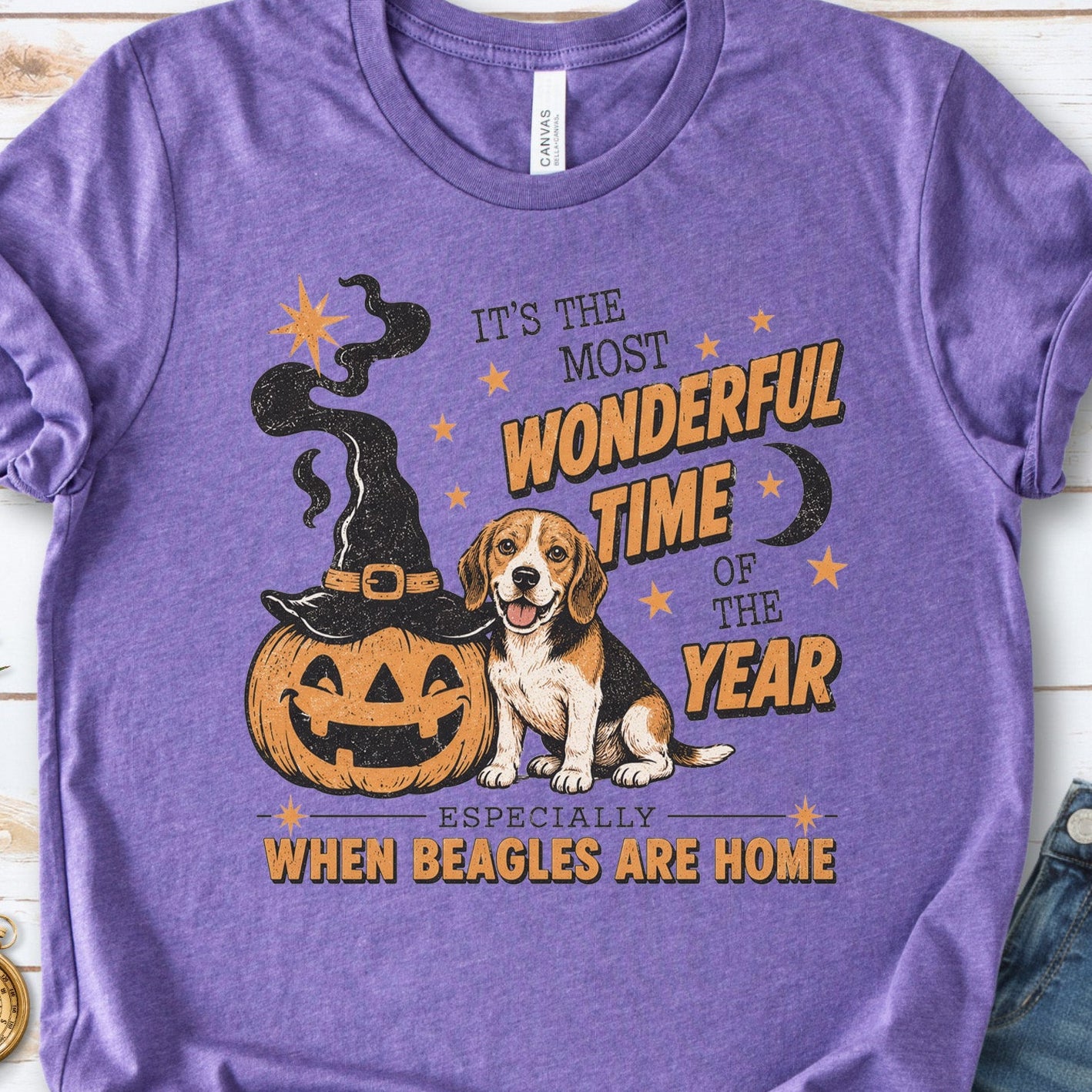 It’s the Most Wonderful Time of the Year Beagle Rescue Halloween T-Shirt