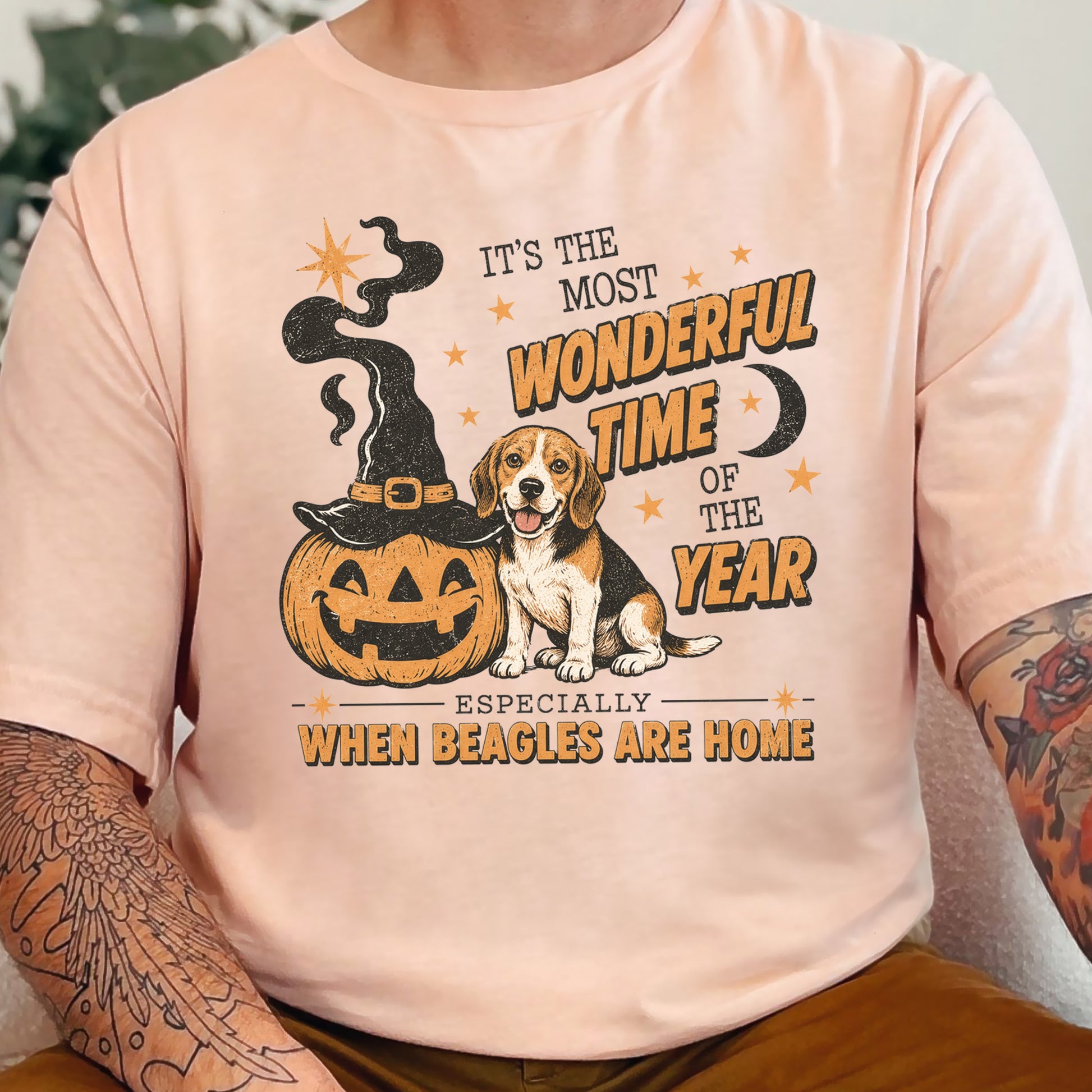 It’s the Most Wonderful Time of the Year Beagle Rescue Halloween T-Shirt