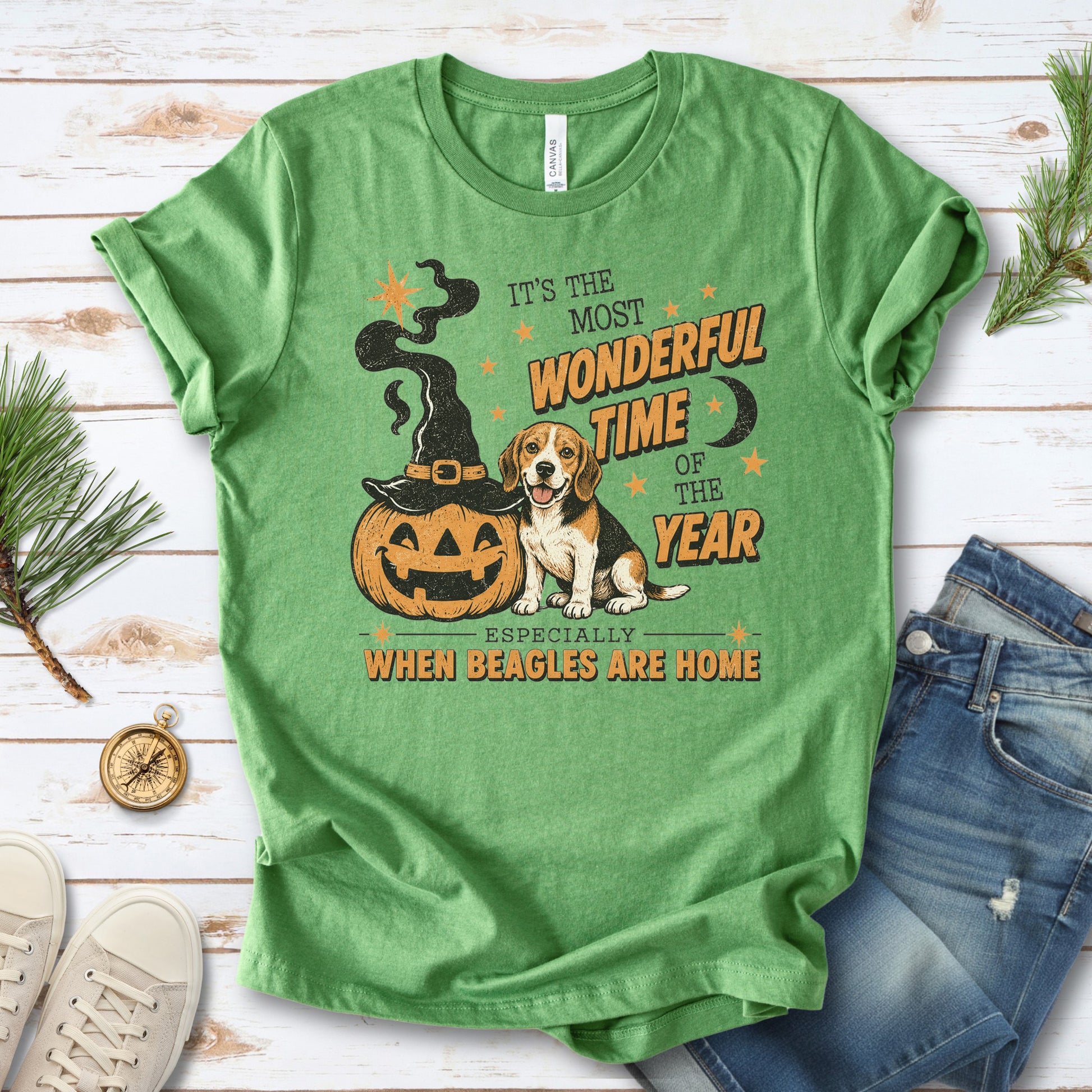 It’s the Most Wonderful Time of the Year Beagle Rescue Halloween T-Shirt