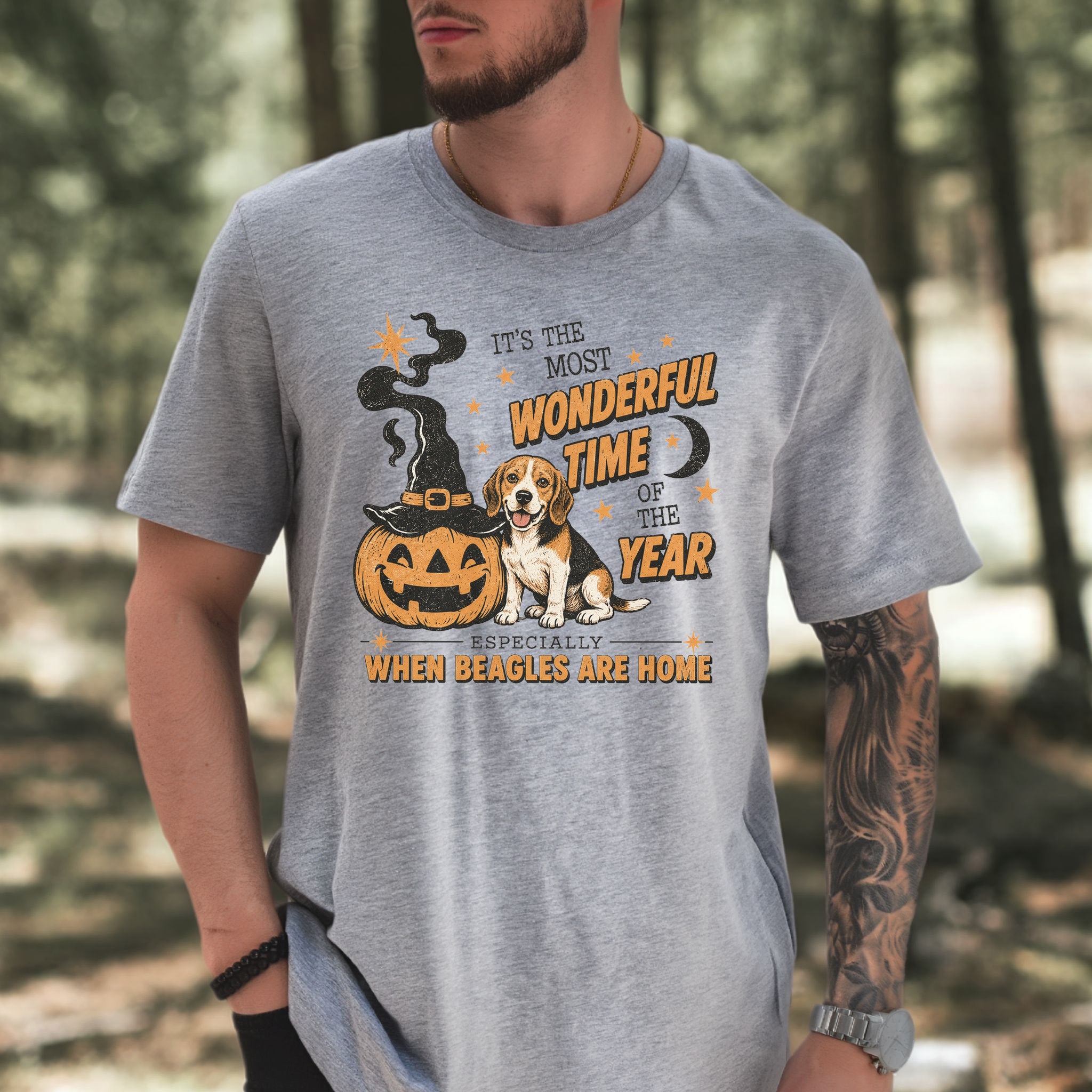 It’s the Most Wonderful Time of the Year Beagle Rescue Halloween T-Shirt
