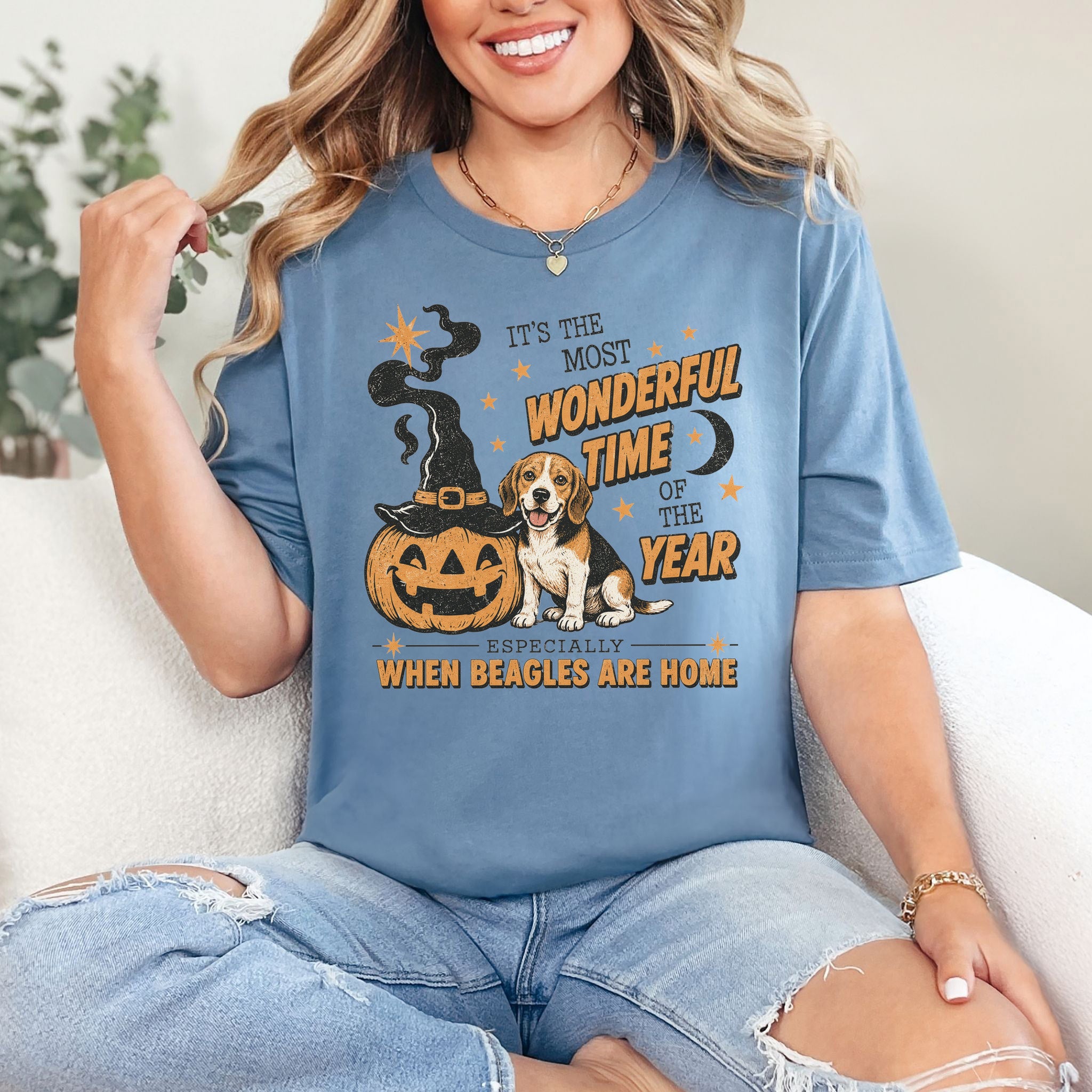 It’s the Most Wonderful Time of the Year Beagle Rescue Halloween T-Shirt