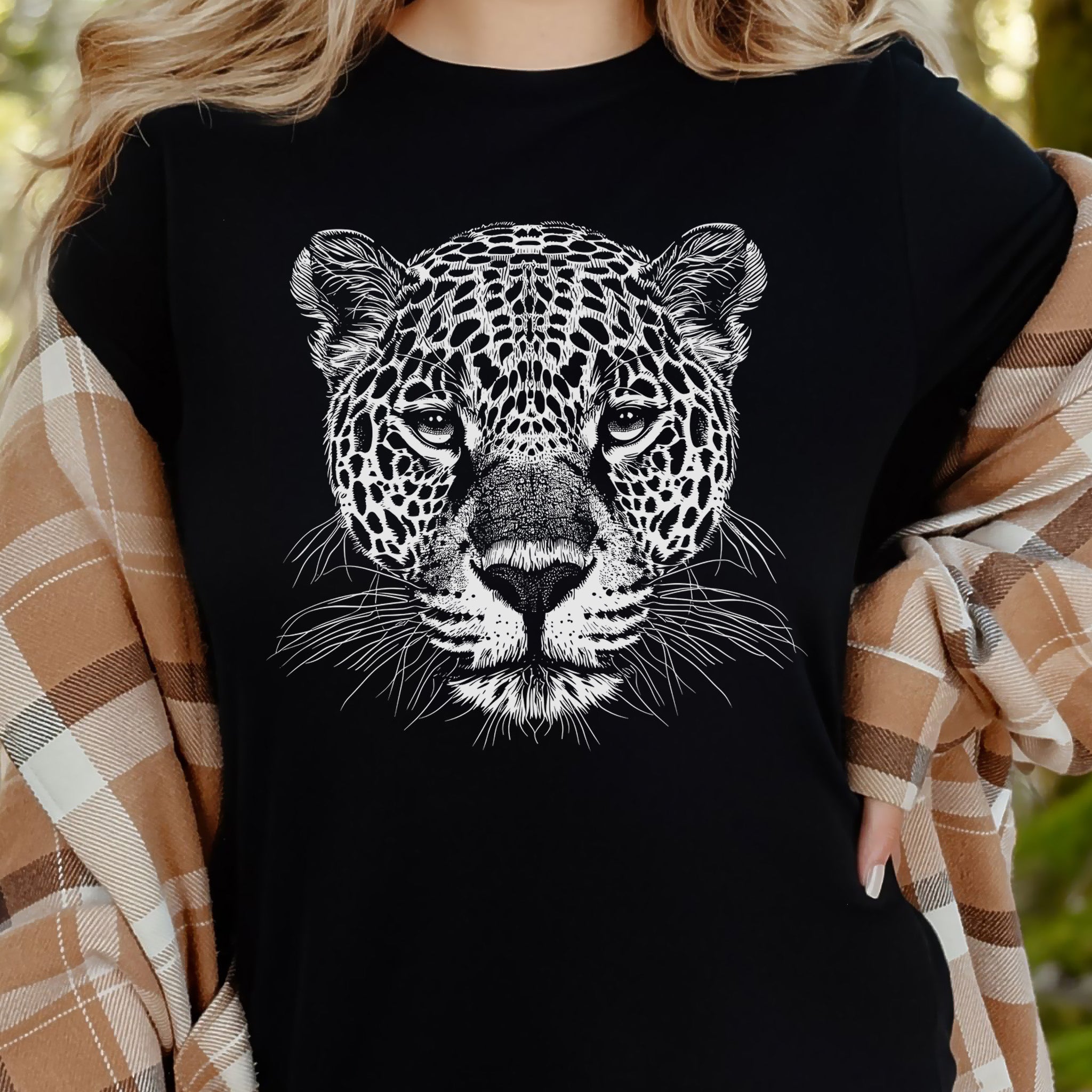 Jaguar Spirit Animal Wildlife Art T-Shirt – Wild Soul Style