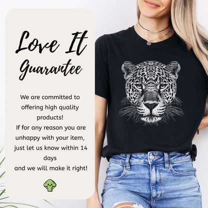 Jaguar Spirit Animal Wildlife Art T-Shirt – Wild Soul Style