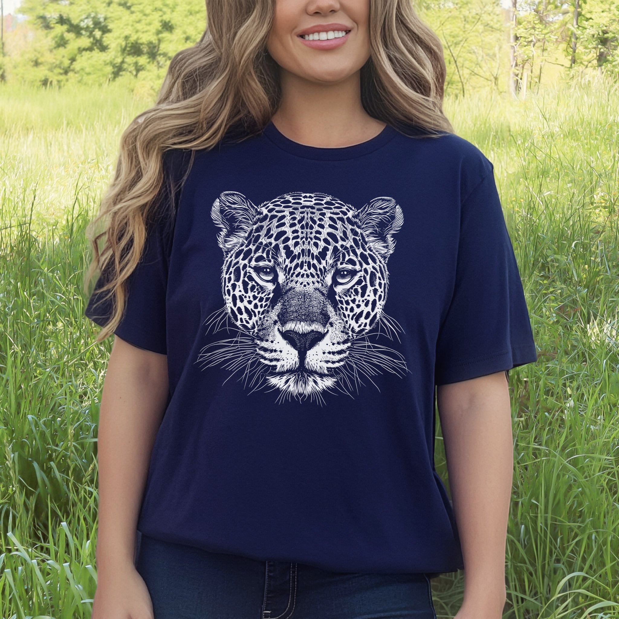 Jaguar Spirit Animal Wildlife Art T-Shirt – Wild Soul Style