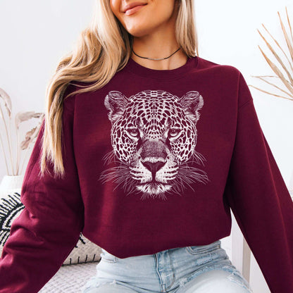 Jaguar Spirit Animal Sweatshirt – Wild Soul Style & Stealthy Power