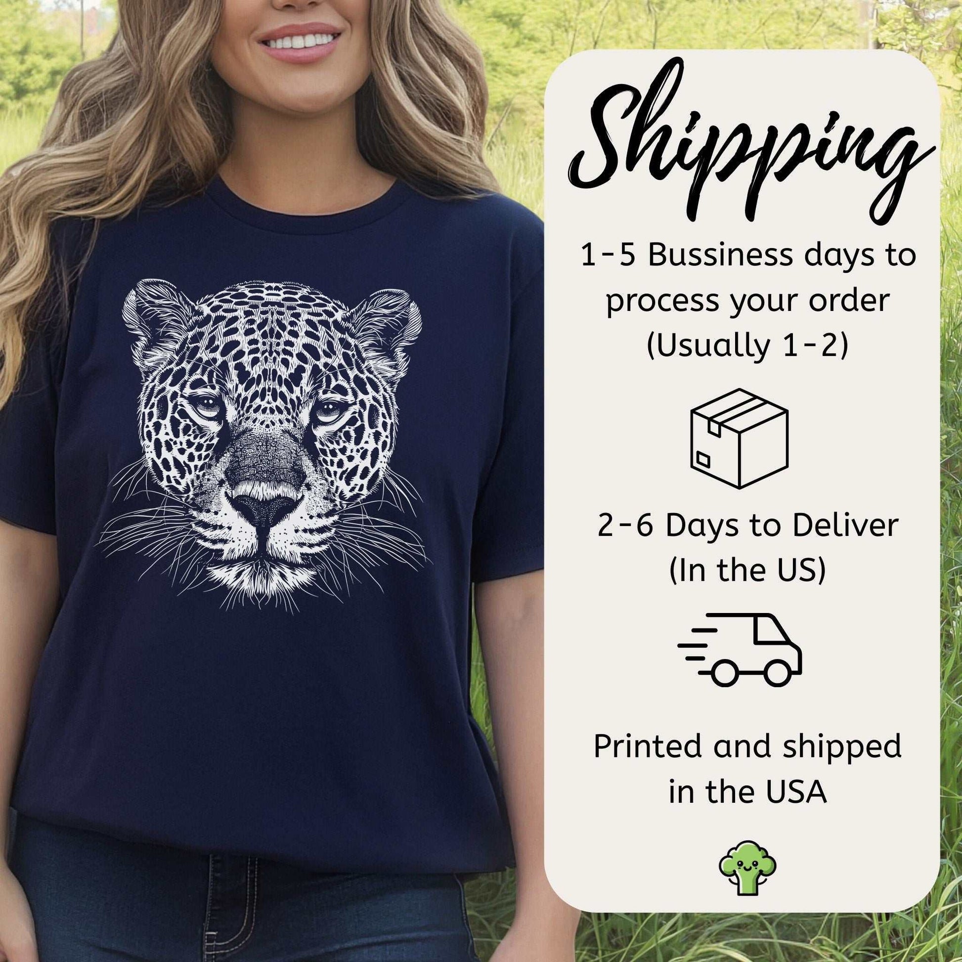 Jaguar Spirit Animal Wildlife Art T-Shirt – Wild Soul Style