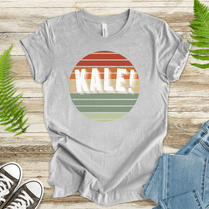 Retro Kale! T-Shirt – Vintage Plant Power Tee - TShirtree