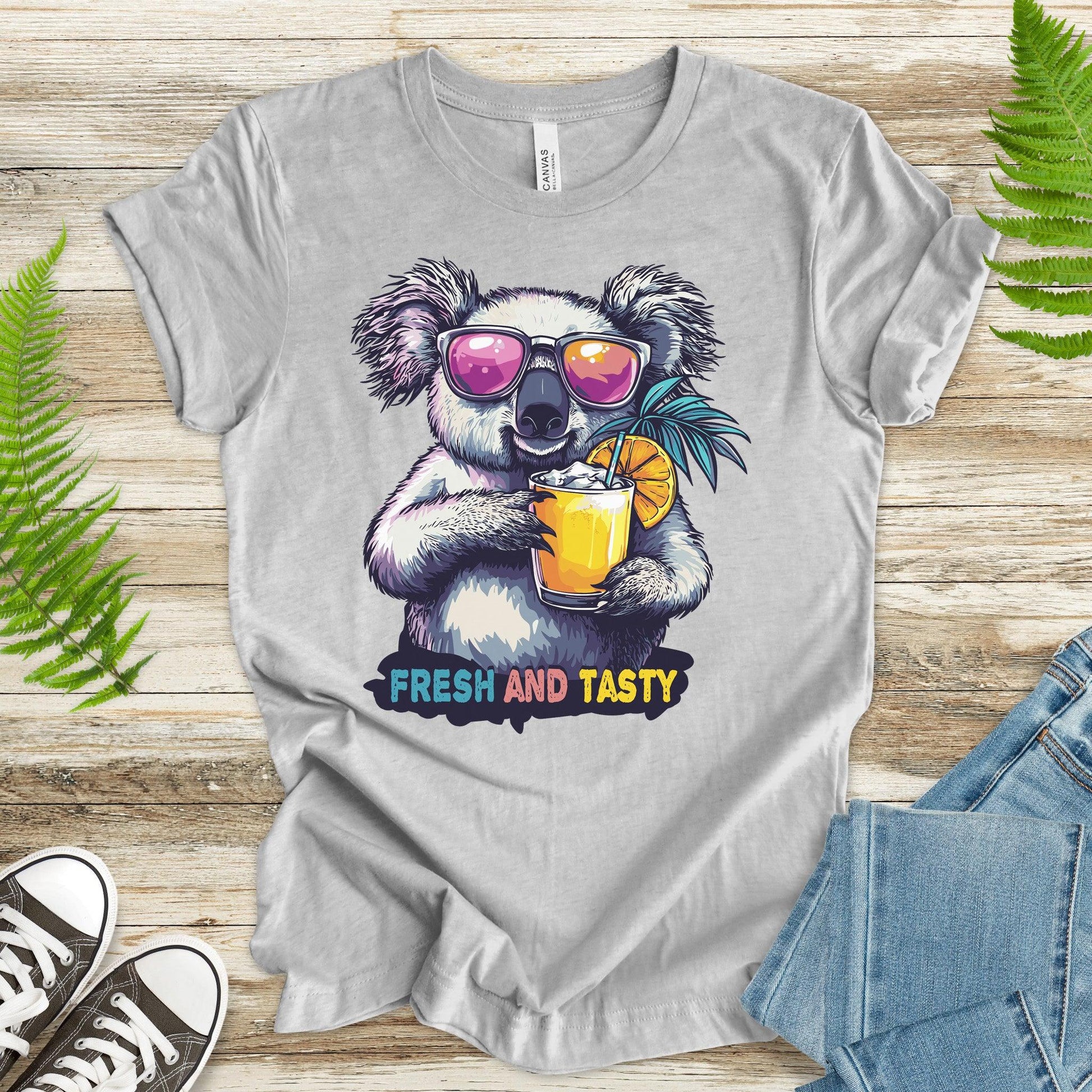 Koala Vacation Mode T-Shirt – Relax, Sip, Repeat - TShirtree