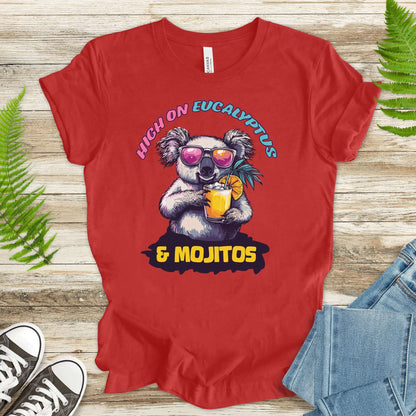 Koala Vacation Mode T-Shirt – Relax, Sip, Repeat