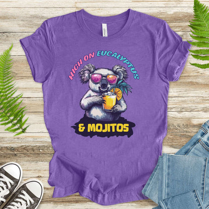 Koala Vacation Mode T-Shirt – Relax, Sip, Repeat