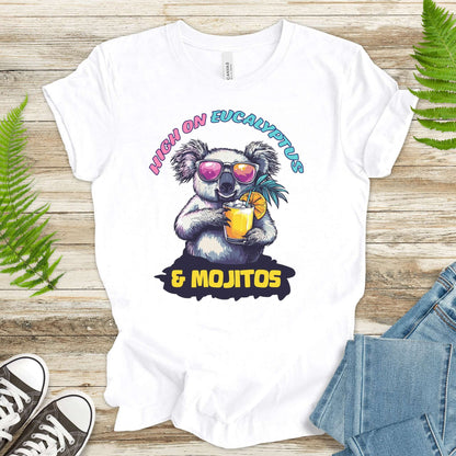 Koala Vacation Mode T-Shirt – Relax, Sip, Repeat