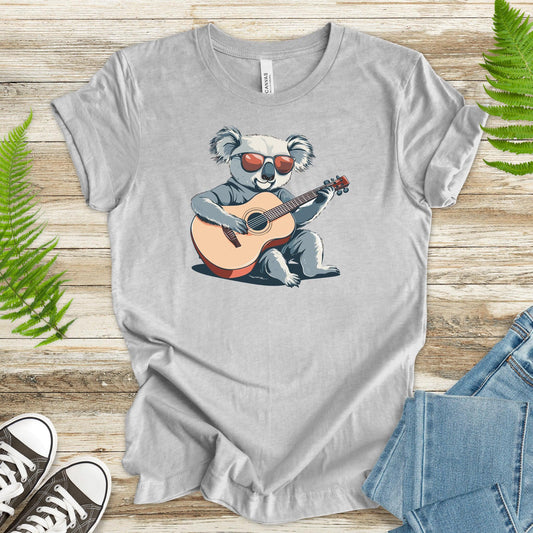 Retro Koala Guitar T-Shirt - TShirtree