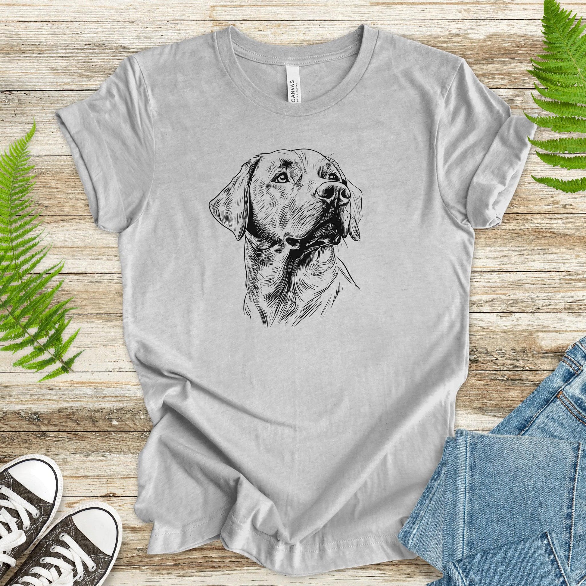 Labrador Mom Sketch T-Shirt - TShirtree