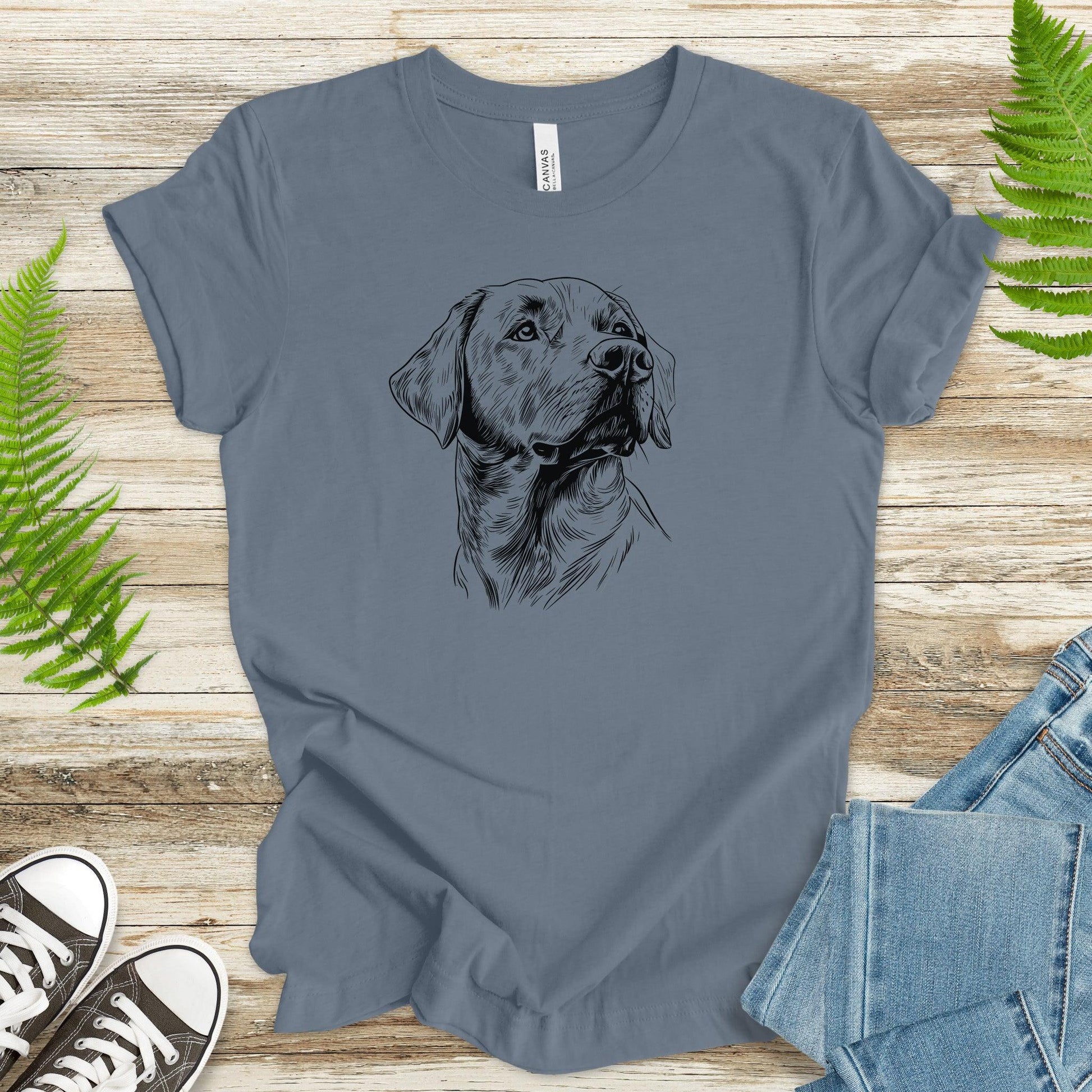 Labrador Mom Sketch T-Shirt - TShirtree