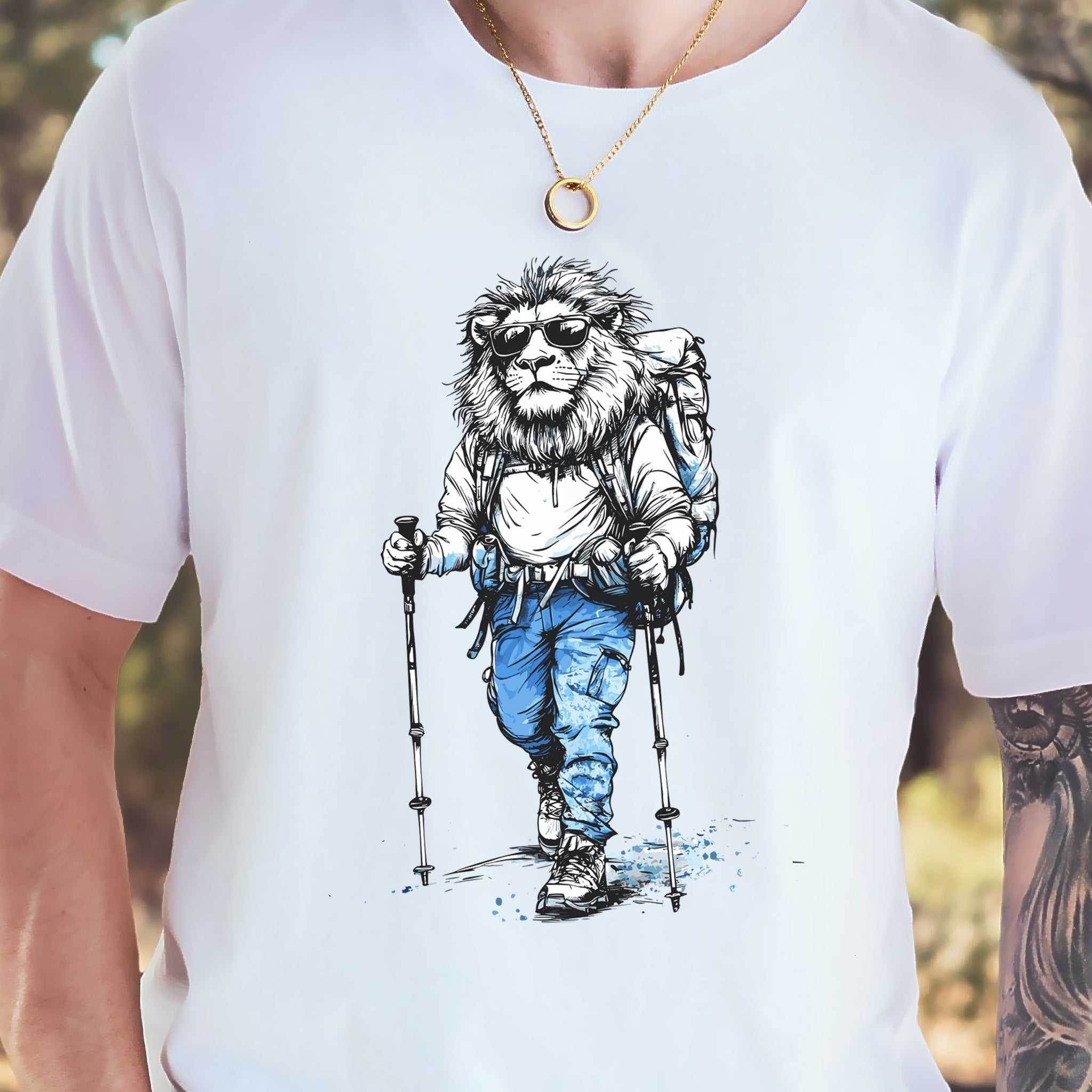 King of the Trail Lion T-Shirt
