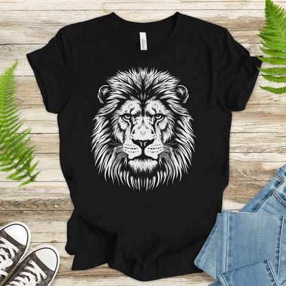 Lion Face T-Shirt – King of the Jungle Tee