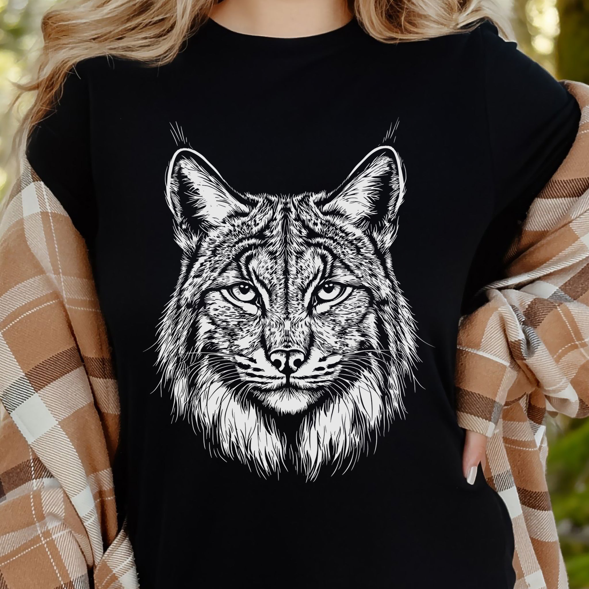 Lynx Spirit Animal Wildlife T-Shirt – Mystical Wild Soul