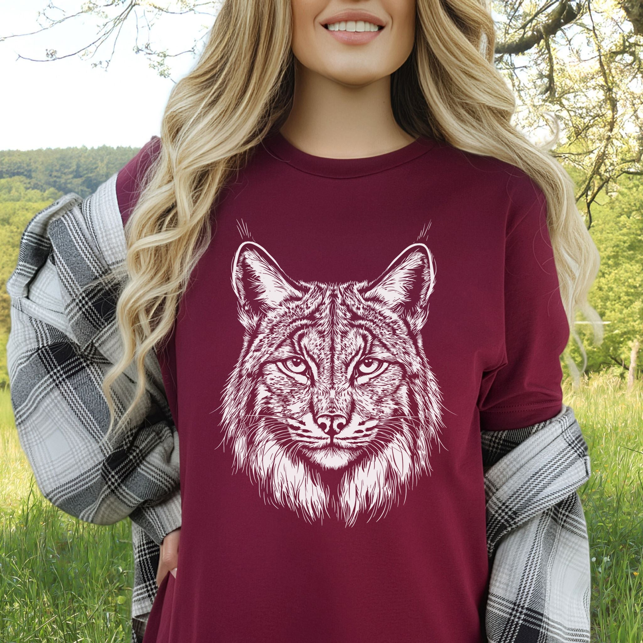 Lynx Spirit Animal Wildlife T-Shirt – Mystical Wild Soul