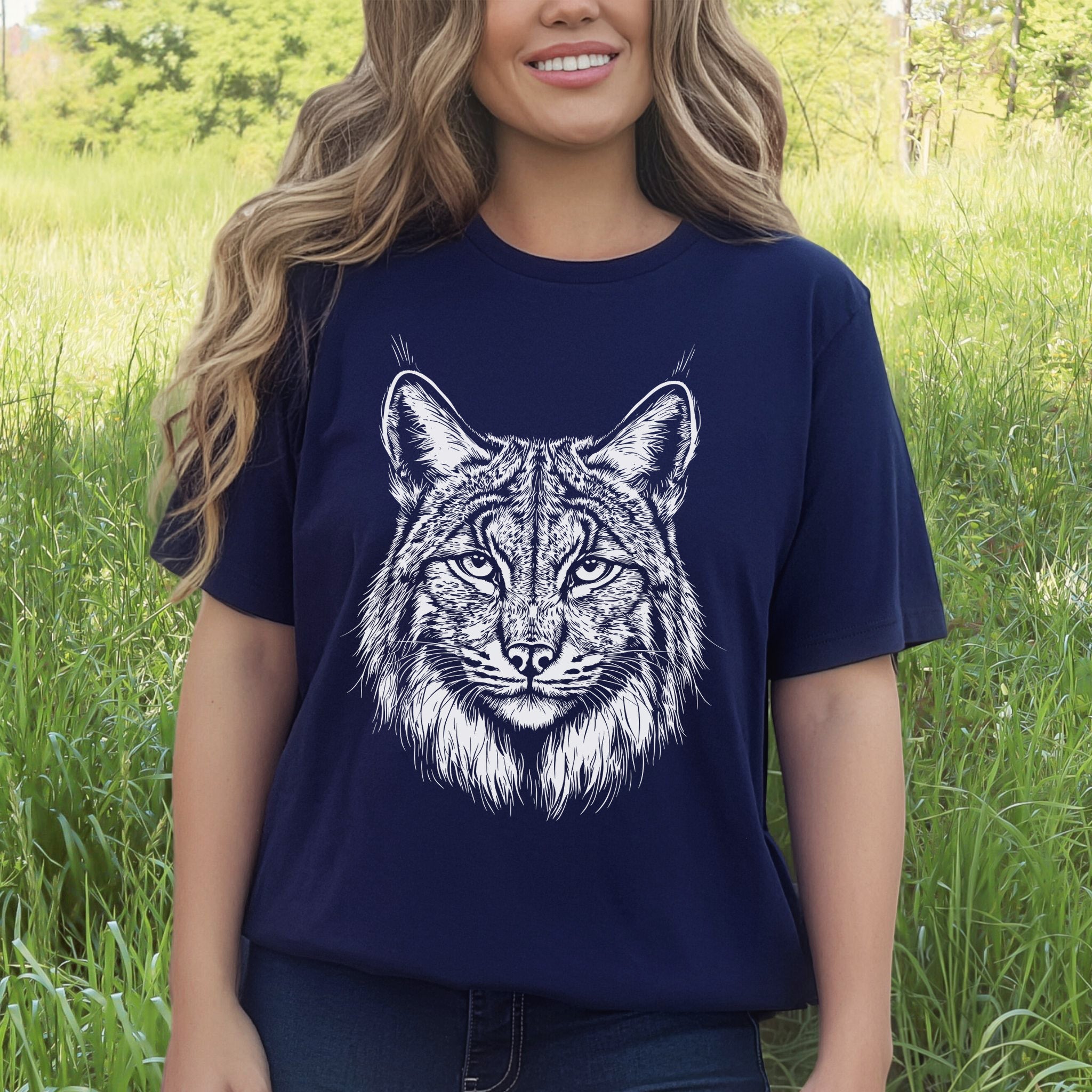 Lynx Spirit Animal Wildlife T-Shirt – Mystical Wild Soul