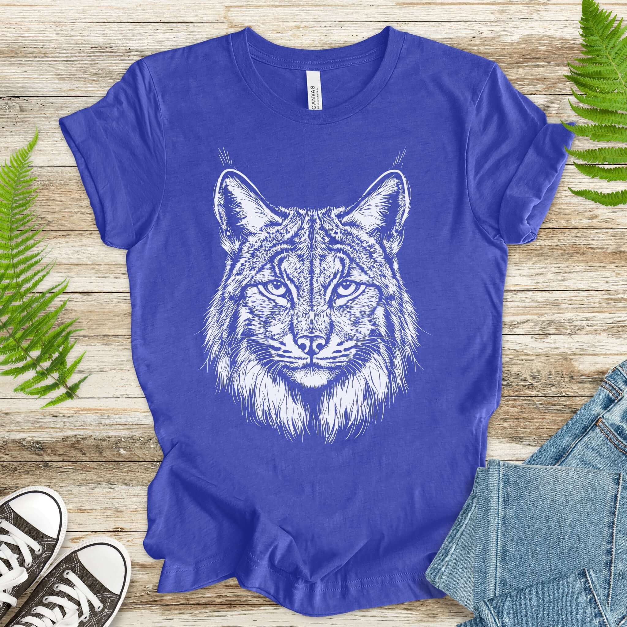 Lynx Spirit Animal Wildlife T-Shirt – Mystical Wild Soul