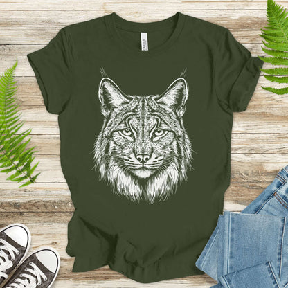 Lynx Spirit Animal Wildlife T-Shirt – Mystical Wild Soul