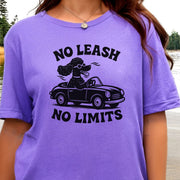 Poodle No Leash No Limits T-Shirt
