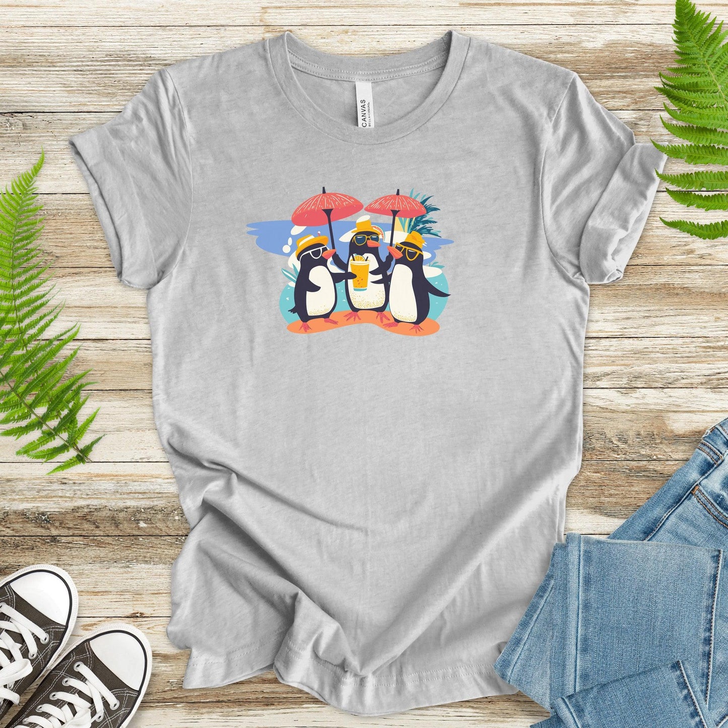 Penguins in a Party T-Shirt – Drinks, Chill, Repeat - TShirtree