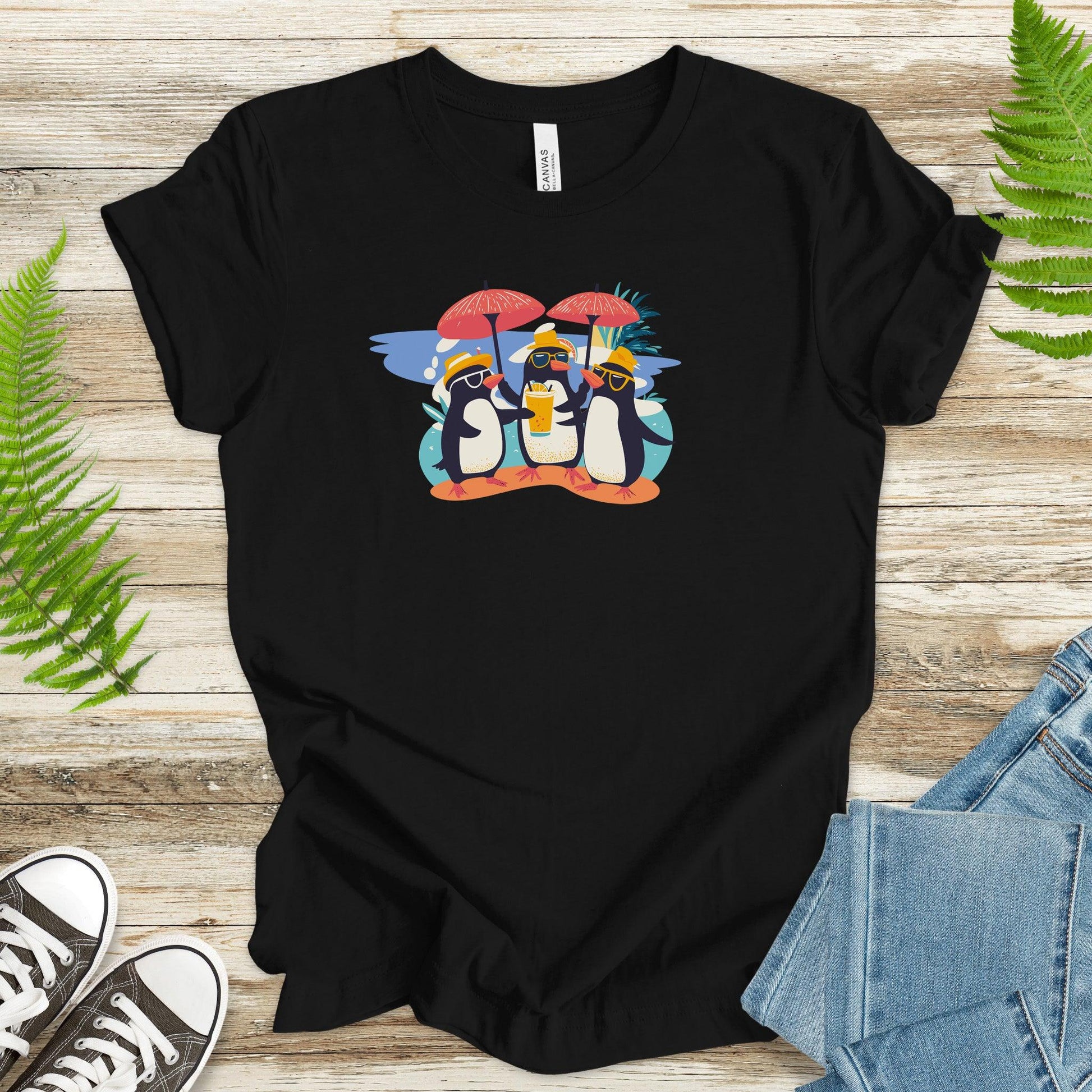 Penguins in a Party T-Shirt – Drinks, Chill, Repeat - TShirtree