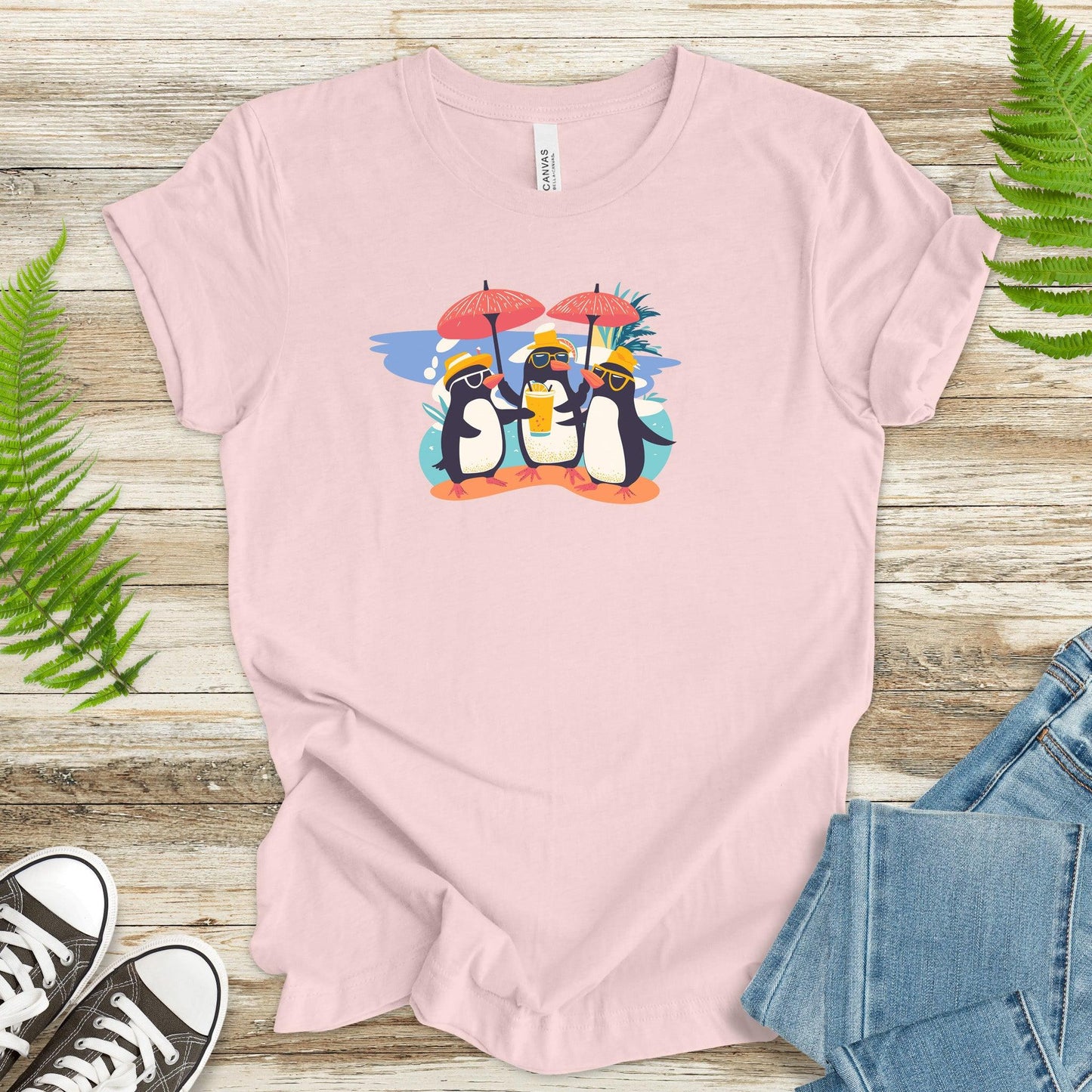 Penguins in a Party T-Shirt – Drinks, Chill, Repeat - TShirtree