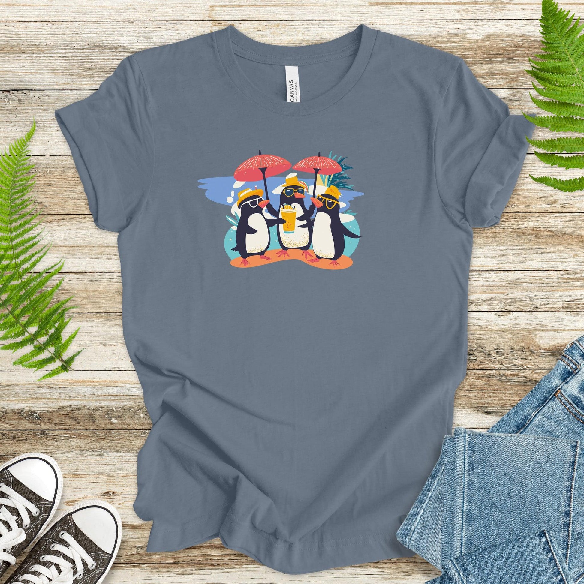 Penguins in a Party T-Shirt – Drinks, Chill, Repeat - TShirtree