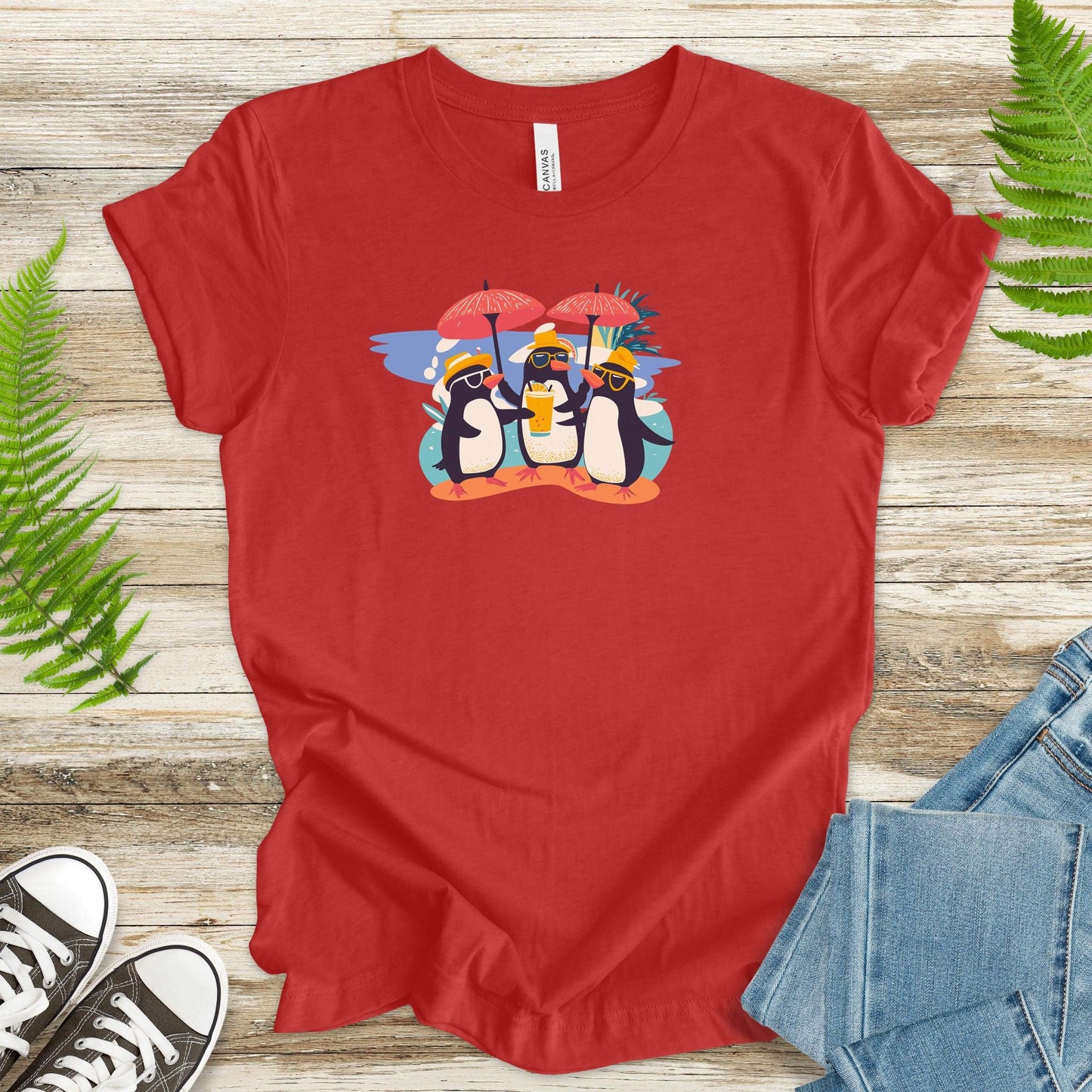 Penguins in a Party T-Shirt – Drinks, Chill, Repeat - TShirtree