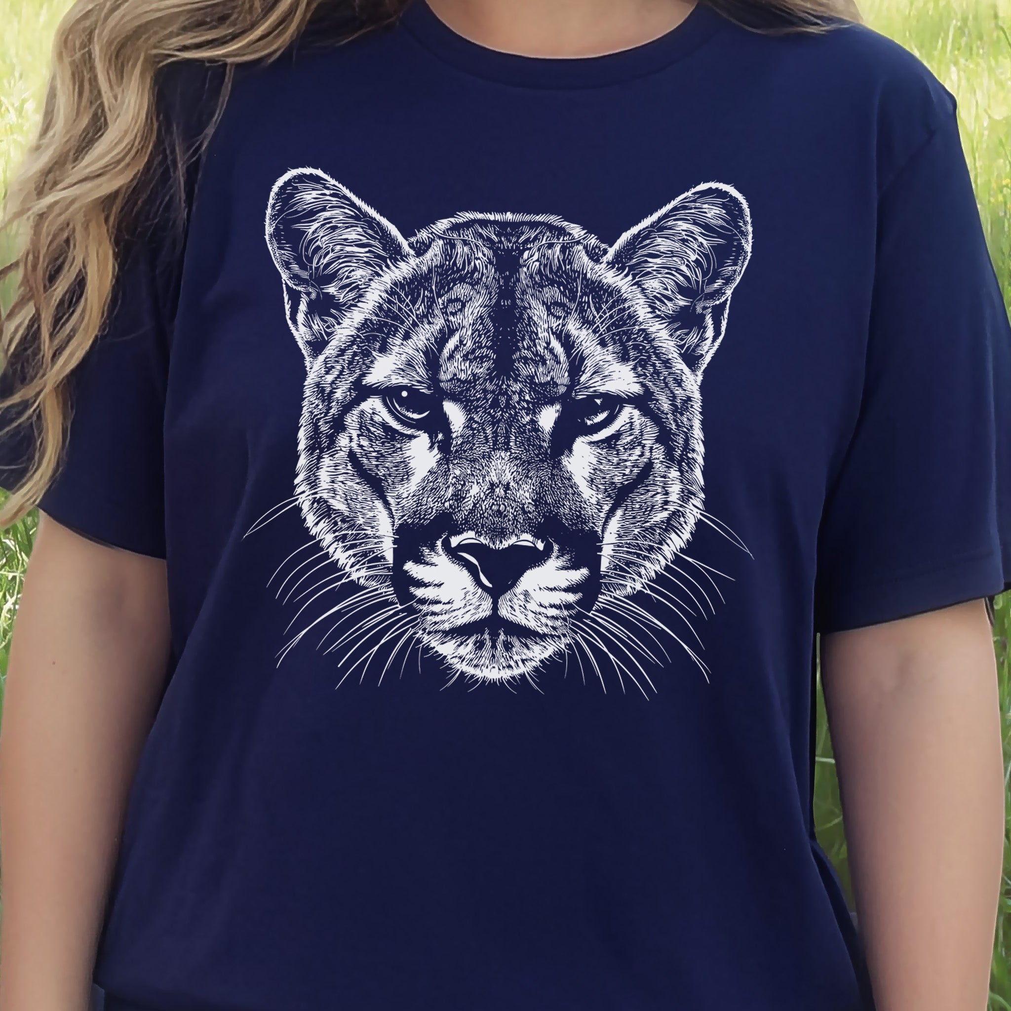 Mountain Lion Spirit Animal T-Shirt – Wild Soul Energy