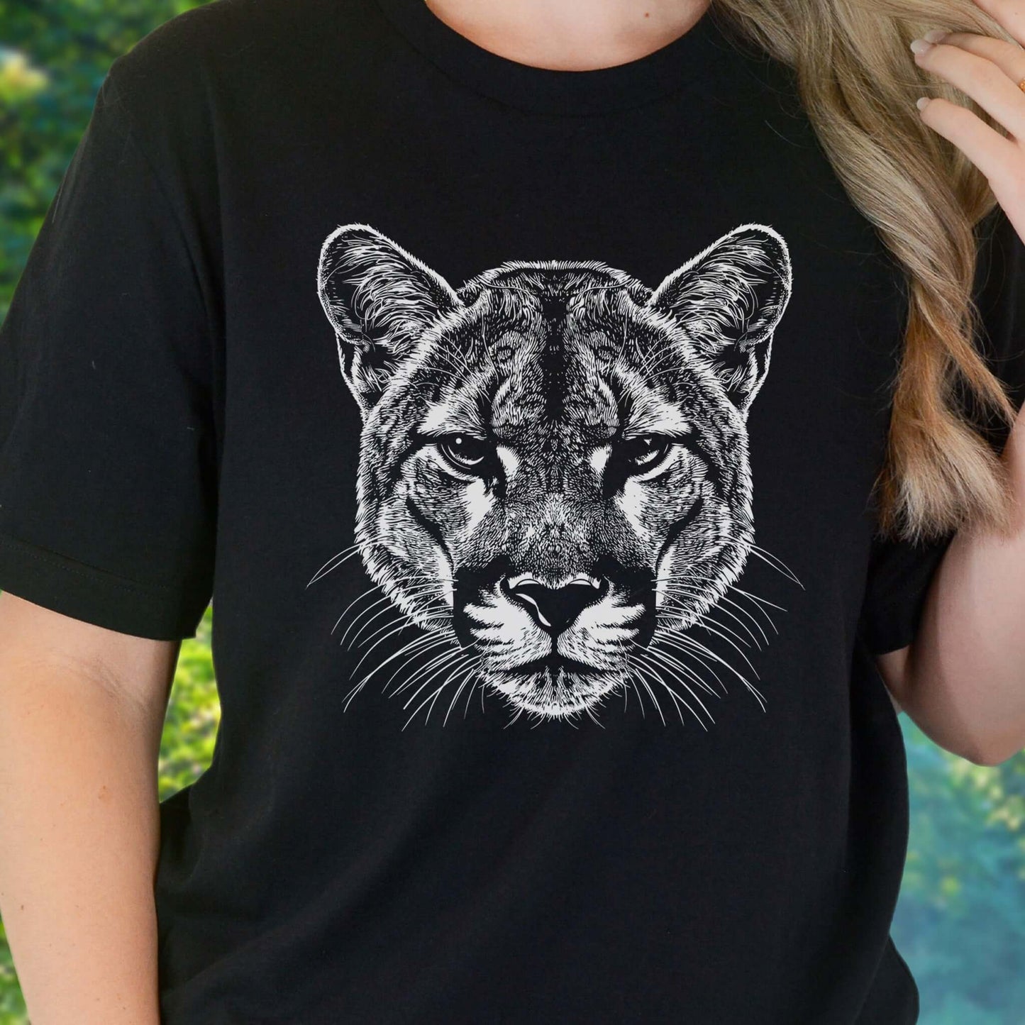 Mountain Lion Spirit Animal T-Shirt – Wild Soul Energy