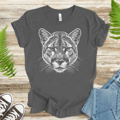 Mountain Lion Spirit Animal T-Shirt – Wild Soul Energy