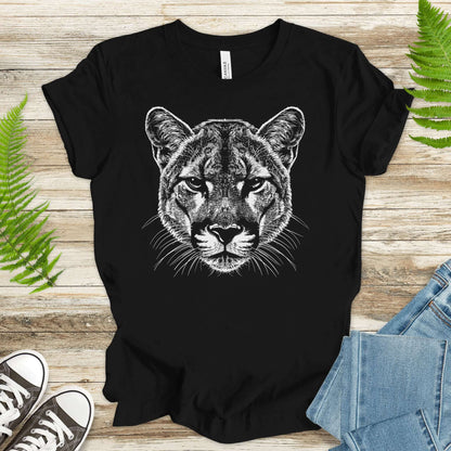 Mountain Lion Spirit Animal T-Shirt – Wild Soul Energy