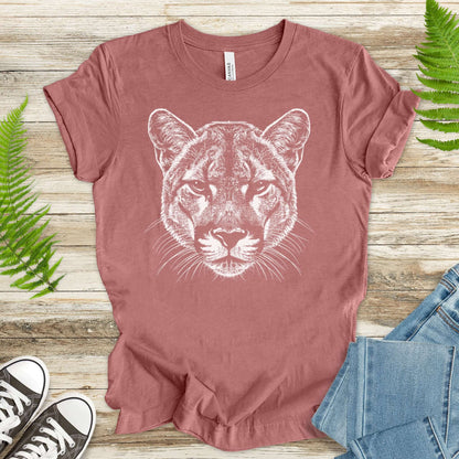 Mountain Lion Spirit Animal T-Shirt – Wild Soul Energy