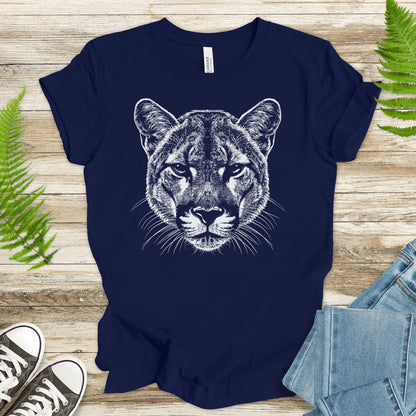 Mountain Lion Spirit Animal T-Shirt – Wild Soul Energy