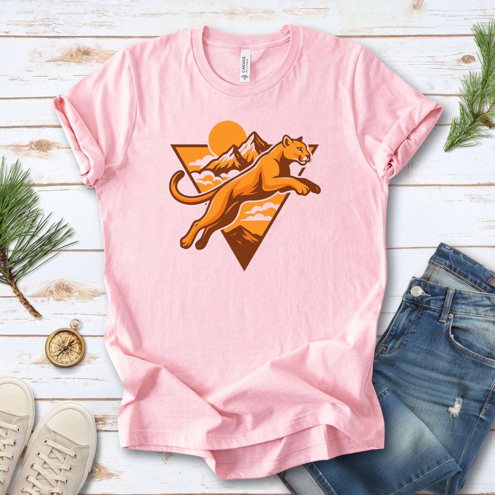 Puma Mountain Leap Wildlife Adventure T-Shirt