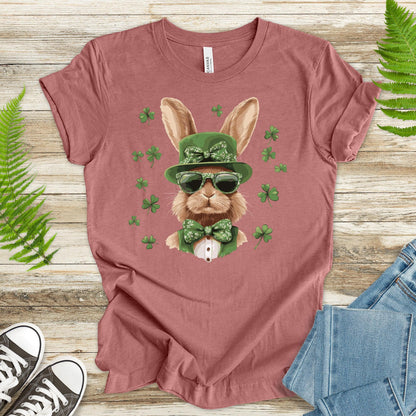 Hare of the Irish: Cool St. Paddy’s Bunny T-Shirt - TShirtree