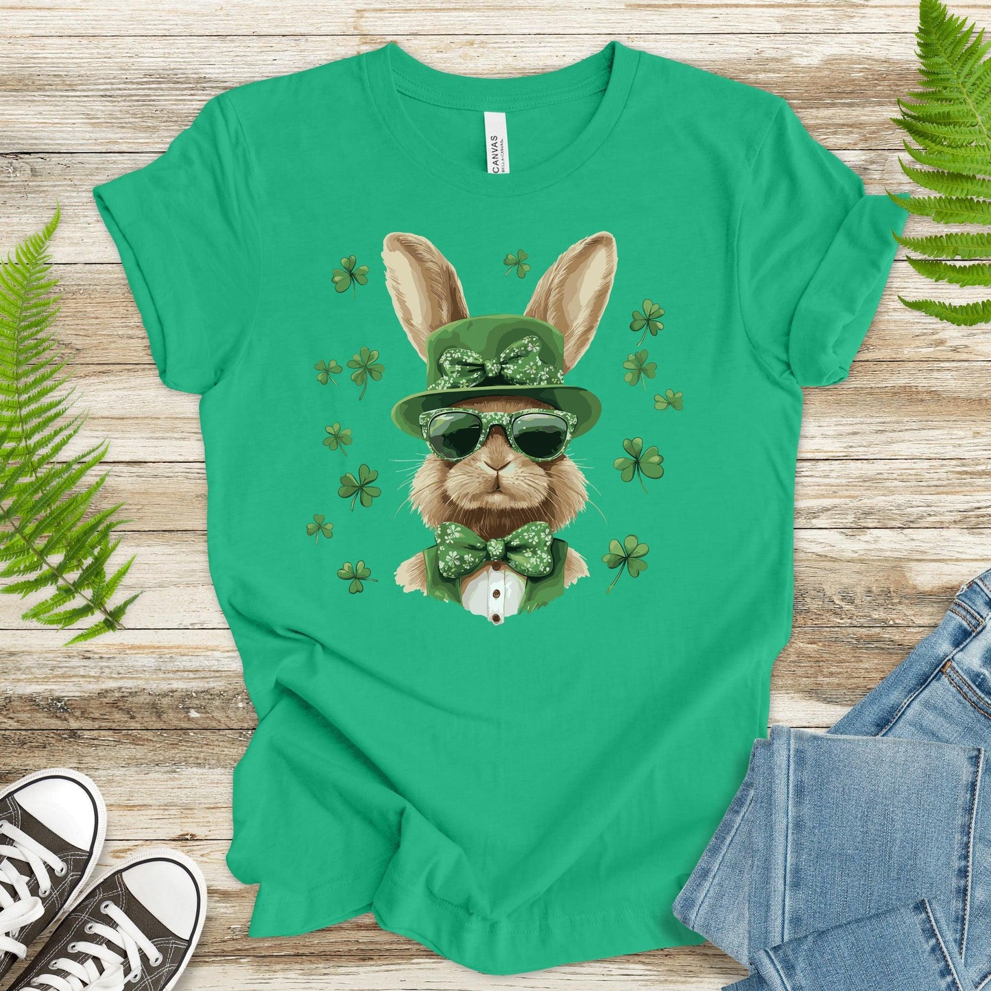 Hare of the Irish: Cool St. Paddy’s Bunny T-Shirt - TShirtree